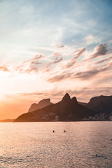 Atardecer en Rio de Janeiro