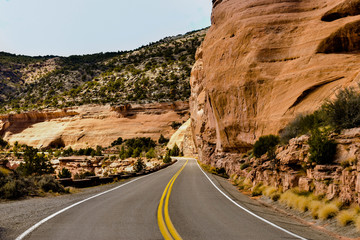 road in mountains