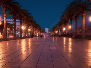 Salou , Promenade