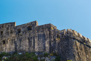 Fototapeta na wymiar Herceg Novi fortress, old town, Montenegro