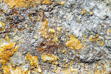 Natural stone texture closeup. Selective focus.