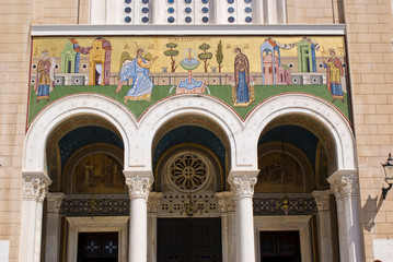 Obraz premium The Cathedral of Athens