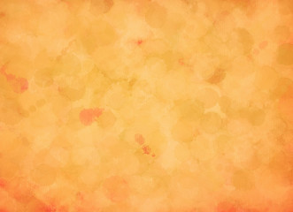 Orange Colored Abstract Watercolor Background