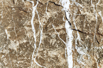 Natural stone texture closeup. Selective focus.