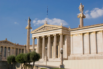 Fototapeta na wymiar The Academy of Athens, Greece