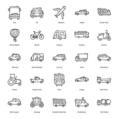 Transport Icons Pack