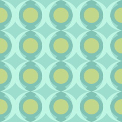 Fototapeta premium Abstract dotted flat seamless pattern. Timeless simple geometric