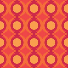 Abstract dotted flat seamless pattern. Timeless simple geometric