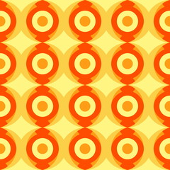 Abstract dotted flat seamless pattern. Timeless simple geometric