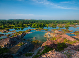 the atmosphere of the quarantined quarry