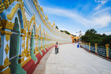 U Min Thonze Pagoda temple is one of the most distinctive complexes on the main hill top of...