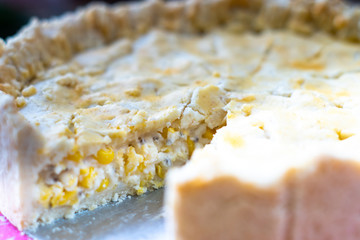 corn pie