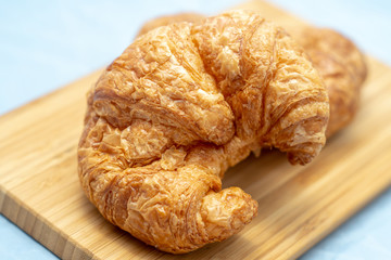 croissant on a plate