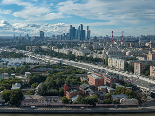 Obraz premium City Skyline - Moscow, Russia