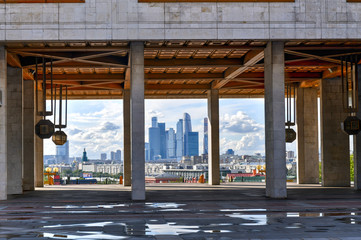 Fototapeta premium City Skyline - Moscow, Russia