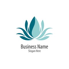 Fototapeta premium Beauty flower logo illustration
