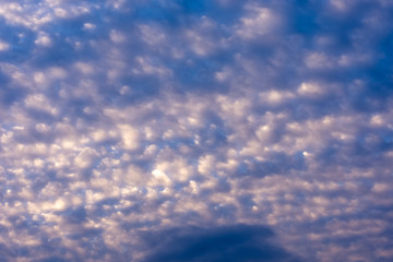 Obraz premium blue sky with white clouds