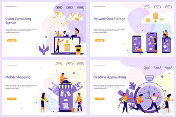 Team of young people are building business