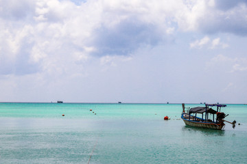 Surin Islands, Phang Nga Province, Thailand. One of attraction tourist in Thailand with blue sea and local life.