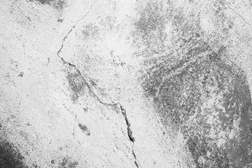 Texture of a concrete wall with cracks and scratches which can be used as a background