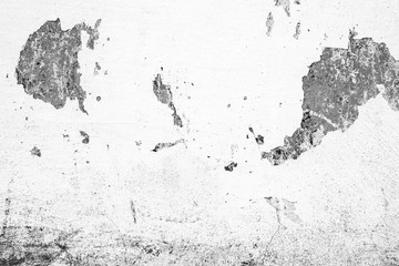 Texture of a concrete wall with cracks and scratches which can be used as a background