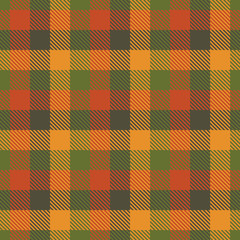 Tartan Fall Seamless Pattern Plaid