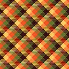 Tartan Fall Seamless Pattern Plaid