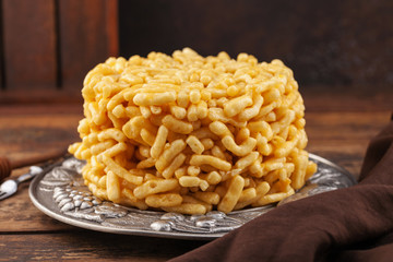 Chak chak with honey