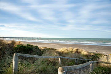 New Brighton Beach,South Island,New Zealand
