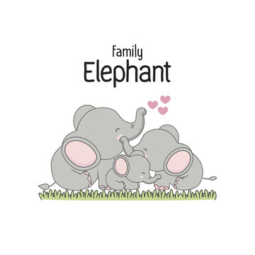 Download 353 Best Elephant Family Clipart Images Stock Photos Vectors Adobe Stock