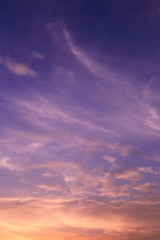 雨上がりの夕景　夏　秋