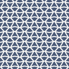 Vector mesh linear geometric seamless pattern for textiles, book cover design, website, wallpaper, packaging, corporate background.