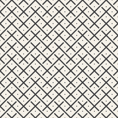 Vector mesh linear geometric seamless pattern for textiles, book cover design, website, wallpaper, packaging, corporate background.