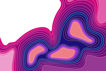 Abstract geometric banner. Liquid shapes background element. Vector illustration.