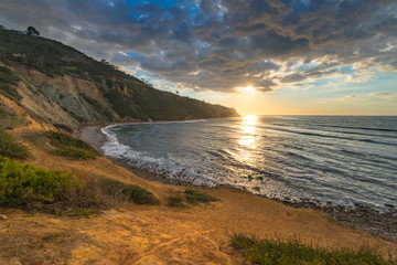 Bluff Cove at Sunset
