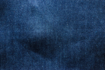 close-up view dark blue jeans for background. denim texture