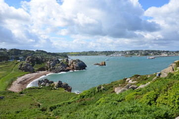 Plage de Primel &agrave; plougasnou pointe de Diben