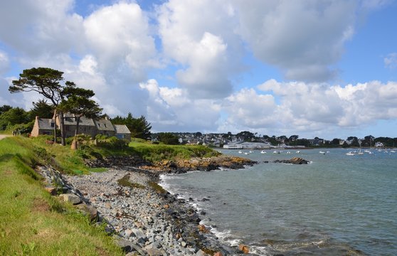 Plage de Primel &agrave; plougasnou pointe de Diben