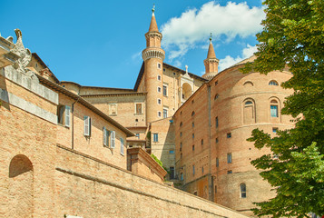 Fototapeta na wymiar Urbino, city and World Heritage Site in the Marche region of Italy.