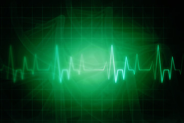 2D illustration medical structure background