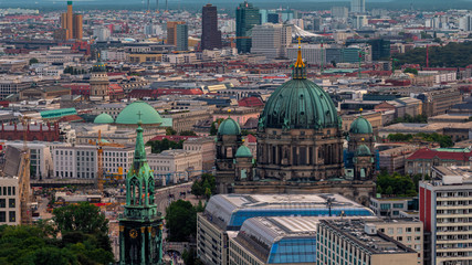 Berlin Cathedral with the skyline of Berlin © Mummert-und-Ibold