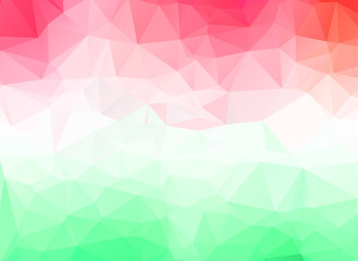 Fototapeta premium abstract background consisting of triangles, vector illustration