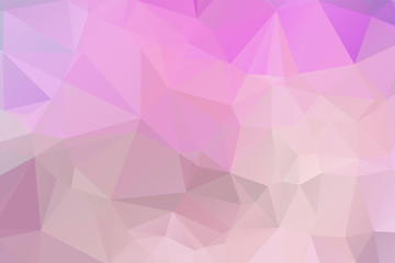 Light Pink vector modern geometric abstract background  , Multicolor, Rainbow vector triangle mosaic template