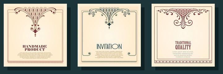 Template quotes, invitations or greeting cards.