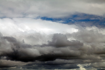 Fototapeta premium Clouds on the sky before the storm