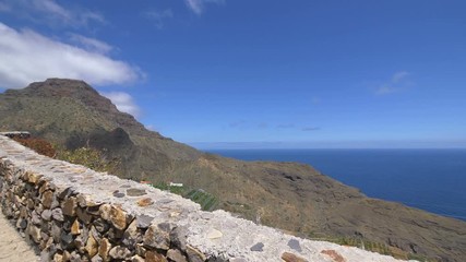 Trip through La gomera island in Spain in 4k slow motion 60fps