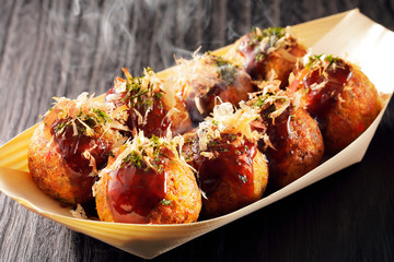 たこ焼き　Japanese food Takoyaki