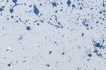 Splatter auf Metall
