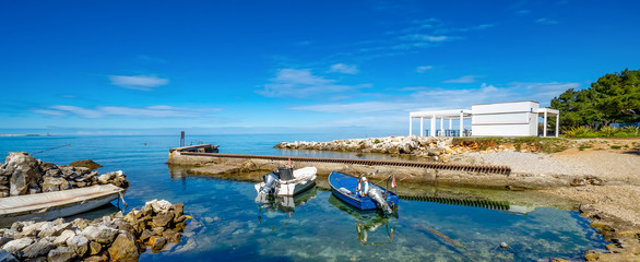 Küste Porec, Istrien, Kroatien