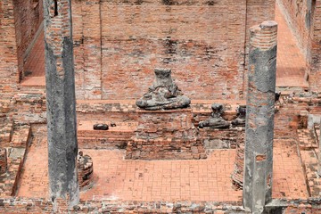 Ruines de temple bouddhiste